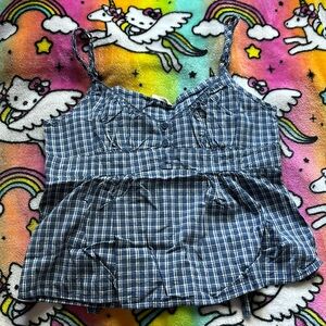 BM Tiffany Gingham top